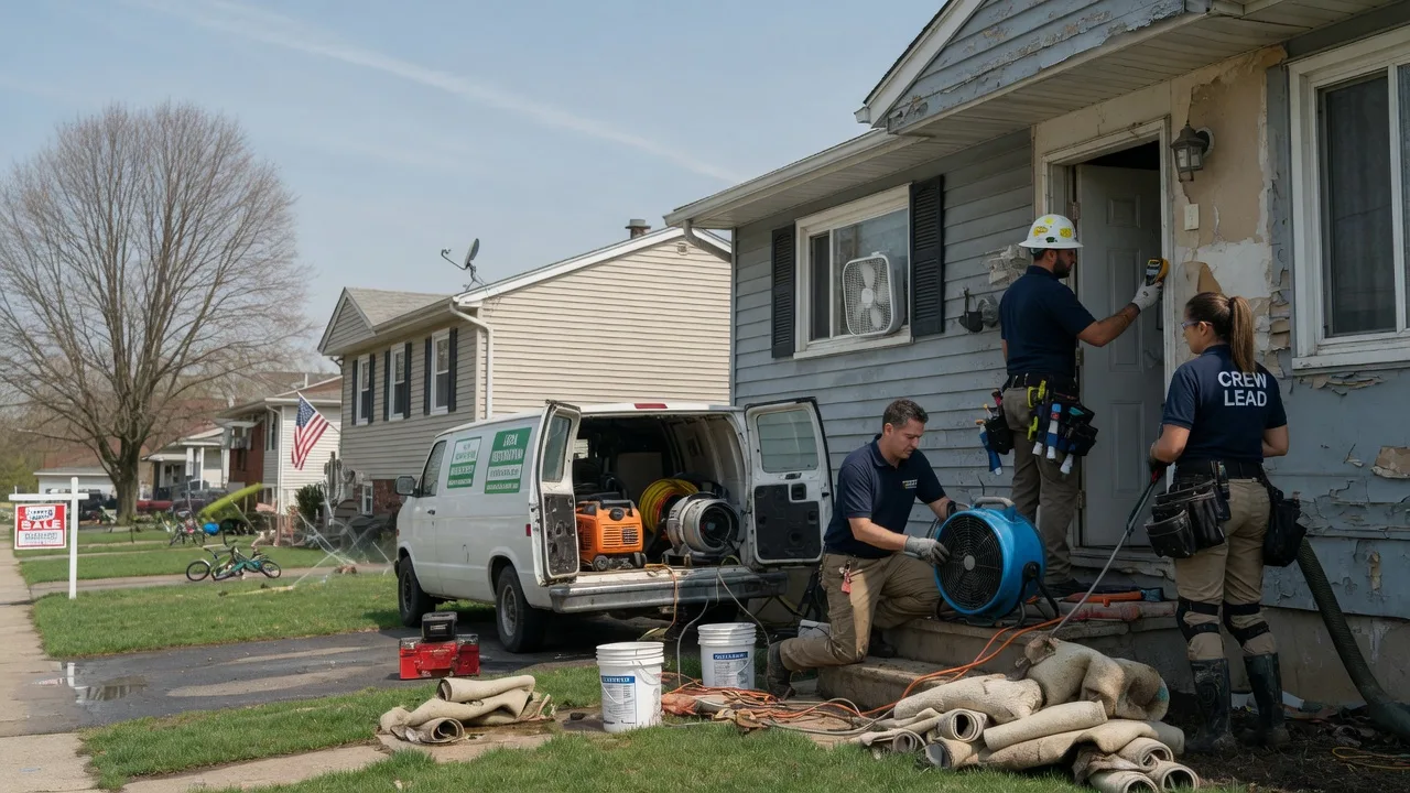 Flood Cleanup in Edmore, MI near me