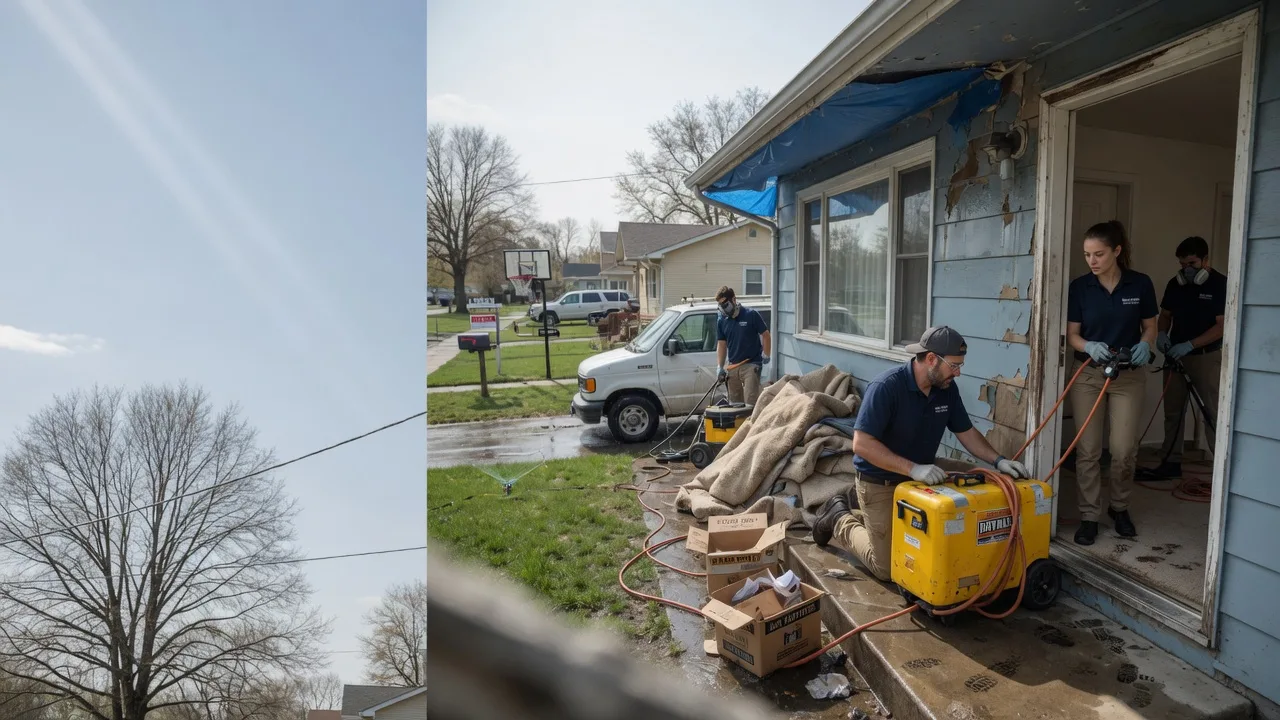 Basement Flood Cleanup in Edmore, MI near me